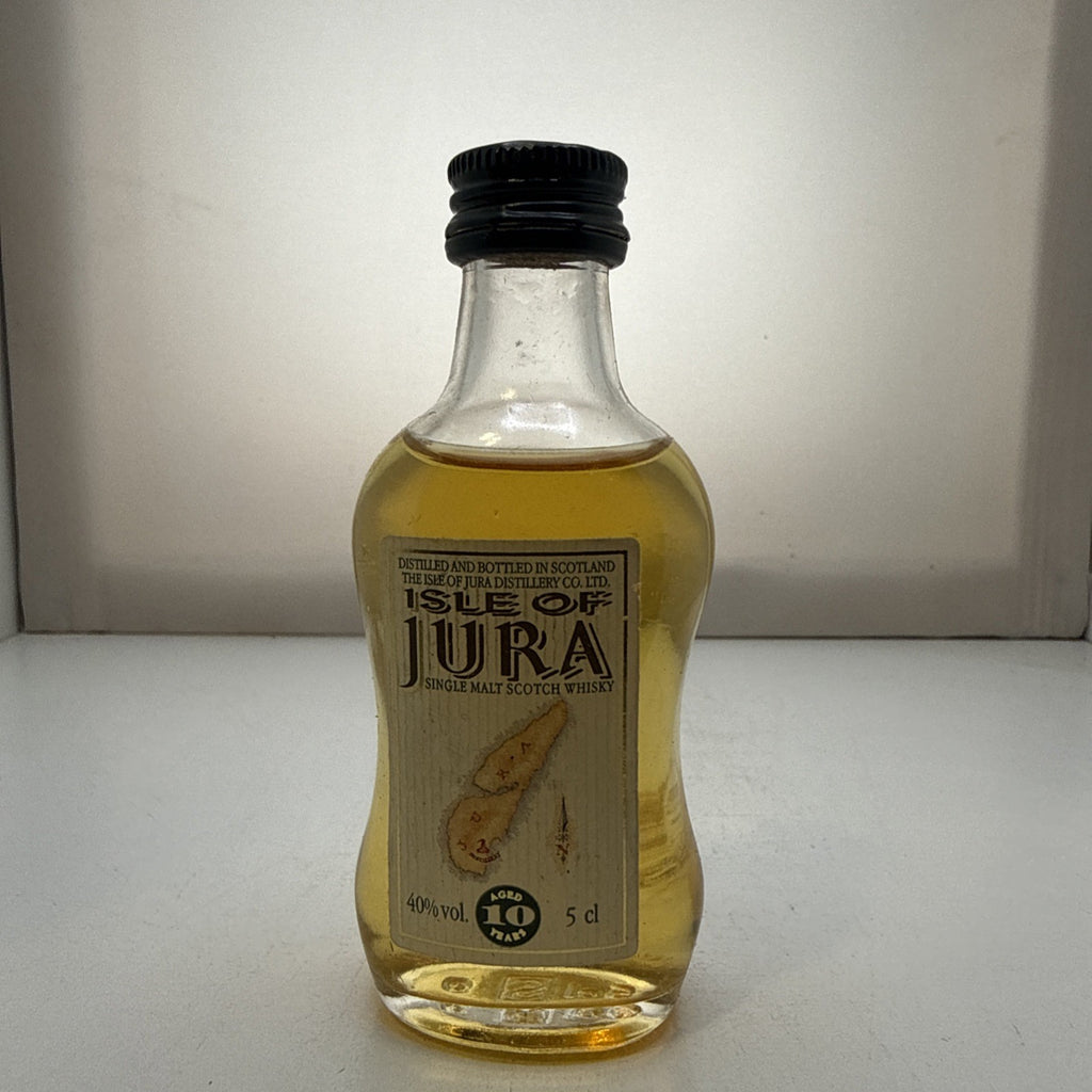 Isle of Jura 10yo — 5cl Single Malt Miniature — Map Label