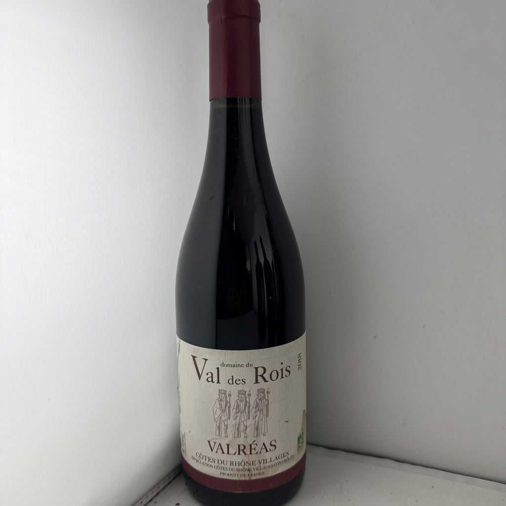 Domaine du Val des Rois Valréas 2018 Organic Rhône Red Wine 75cl