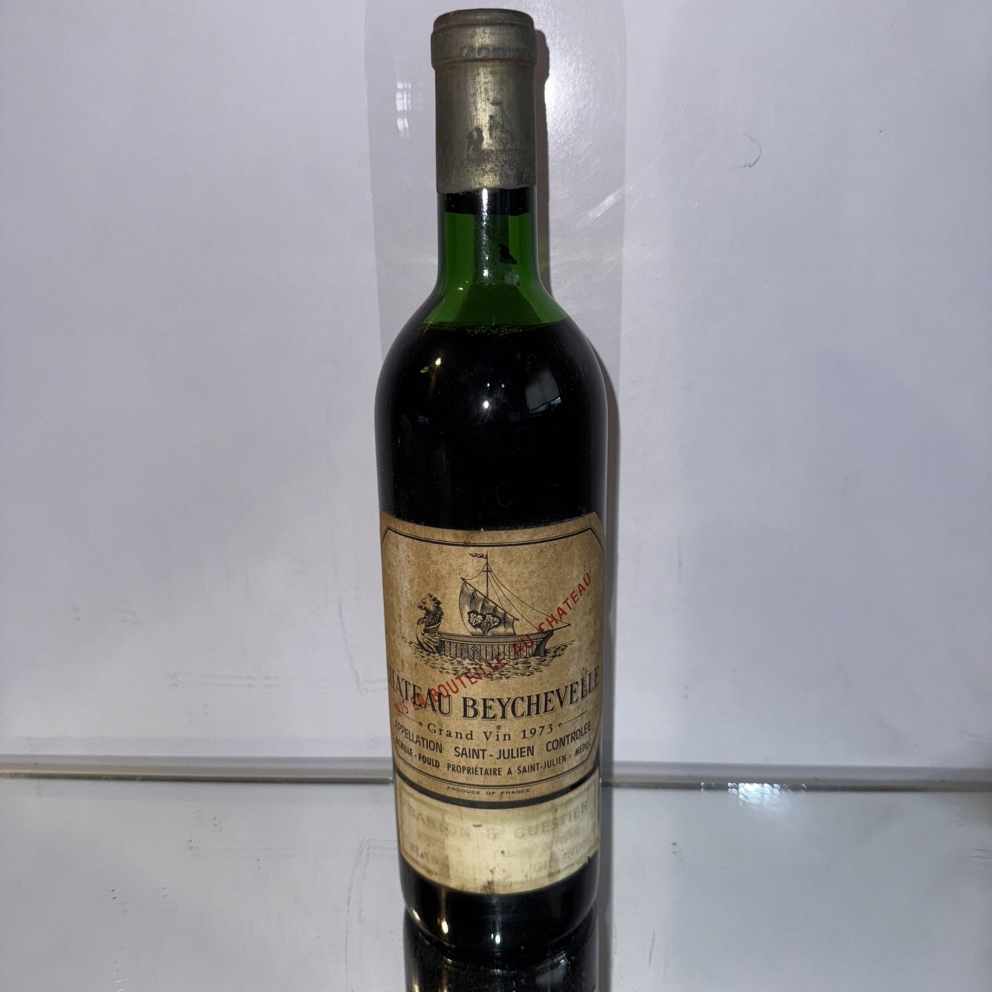 1973 Chateau Beychevelle - Saint Julien - French Red Wine Vintage