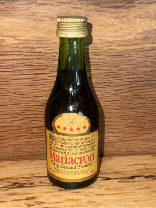 1970s Mariacron Brandy Miniature Vintage Full