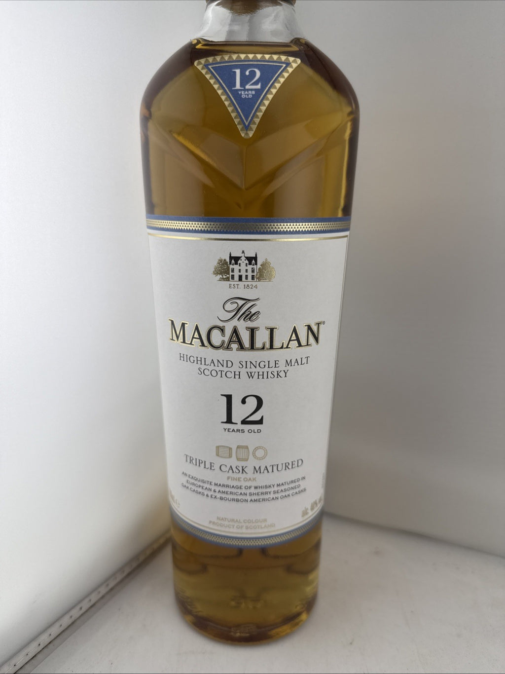 Macallan 12 Year Old Triple Cask Matured Highland Single Malt Whisky 70cl Boxed