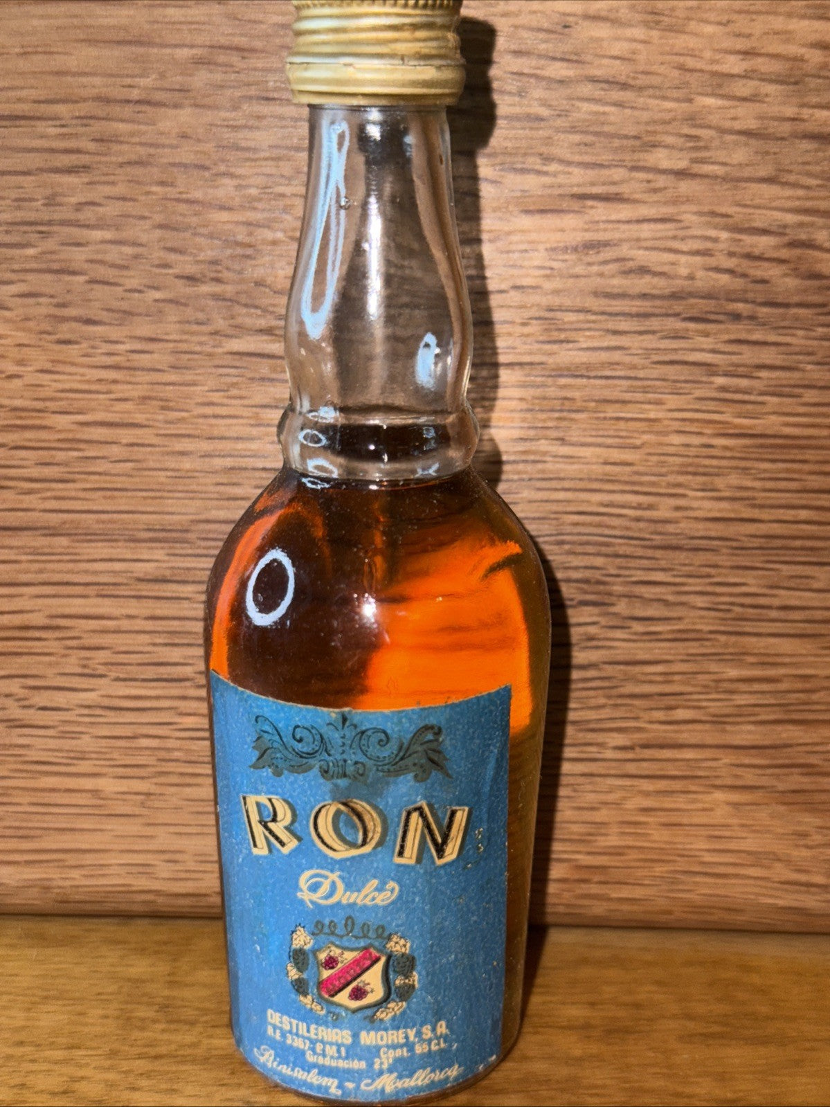Ron Dulce Brandy Liqueur Miniature