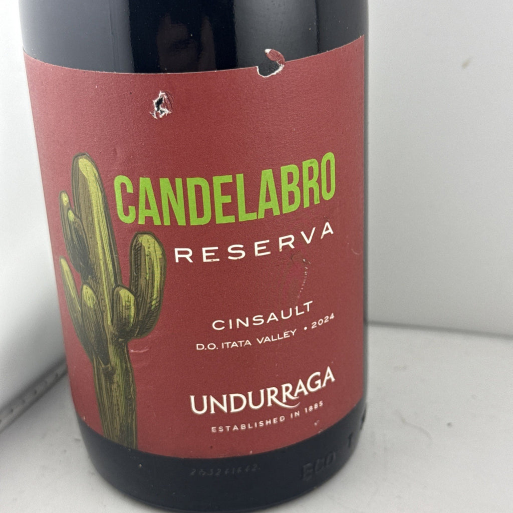 Undurraga Candelabro Reserva Cinsault 2024 Chilean Red Wine 75cl