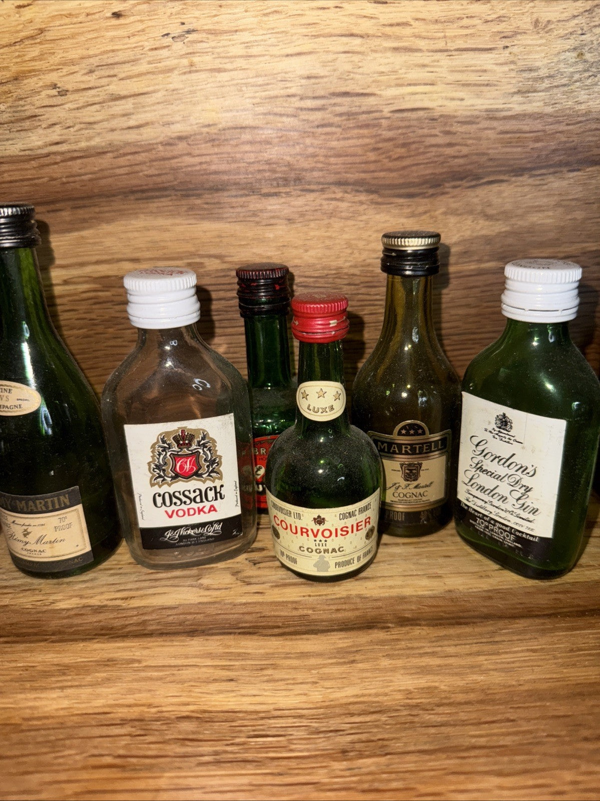 Group Of Empty Or Nearly Empty Miniatures Vintage