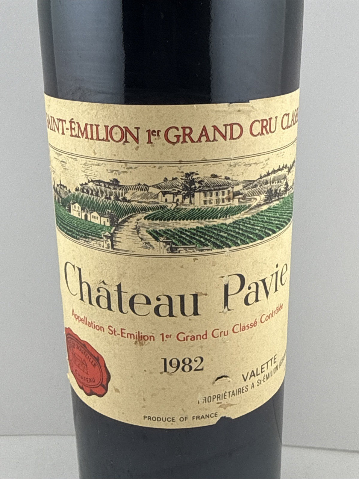 Château Pavie 1982 – 1er Grand Cru Classé Legendary 1982 Bordeaux vintage