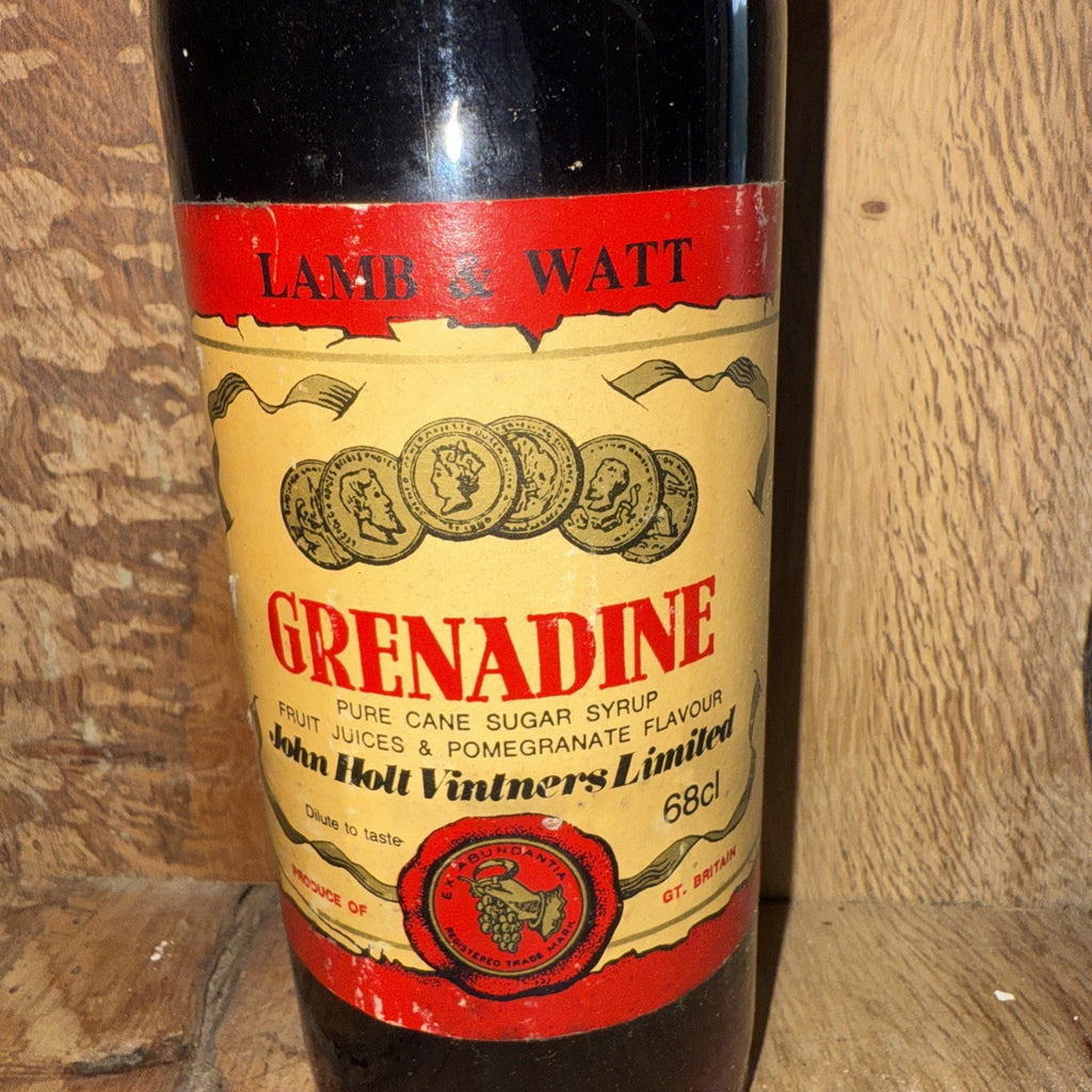 Lamb And Watt Grenedine 1970s bottled