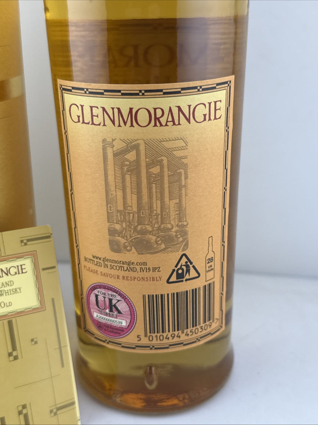 Glenmorangie 10 Year Old Early 2000s Whisky 70cl 40% Boxed