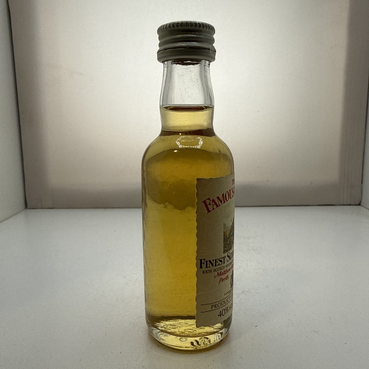 Famous Grouse — 50ml Whisky Miniature — Matthew Gloag & Son