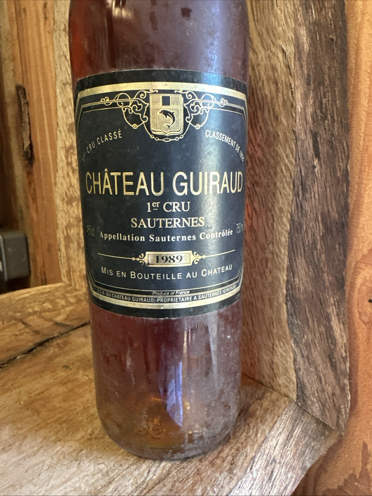 Chateau Guiraud 1er cru Sauternes 1989