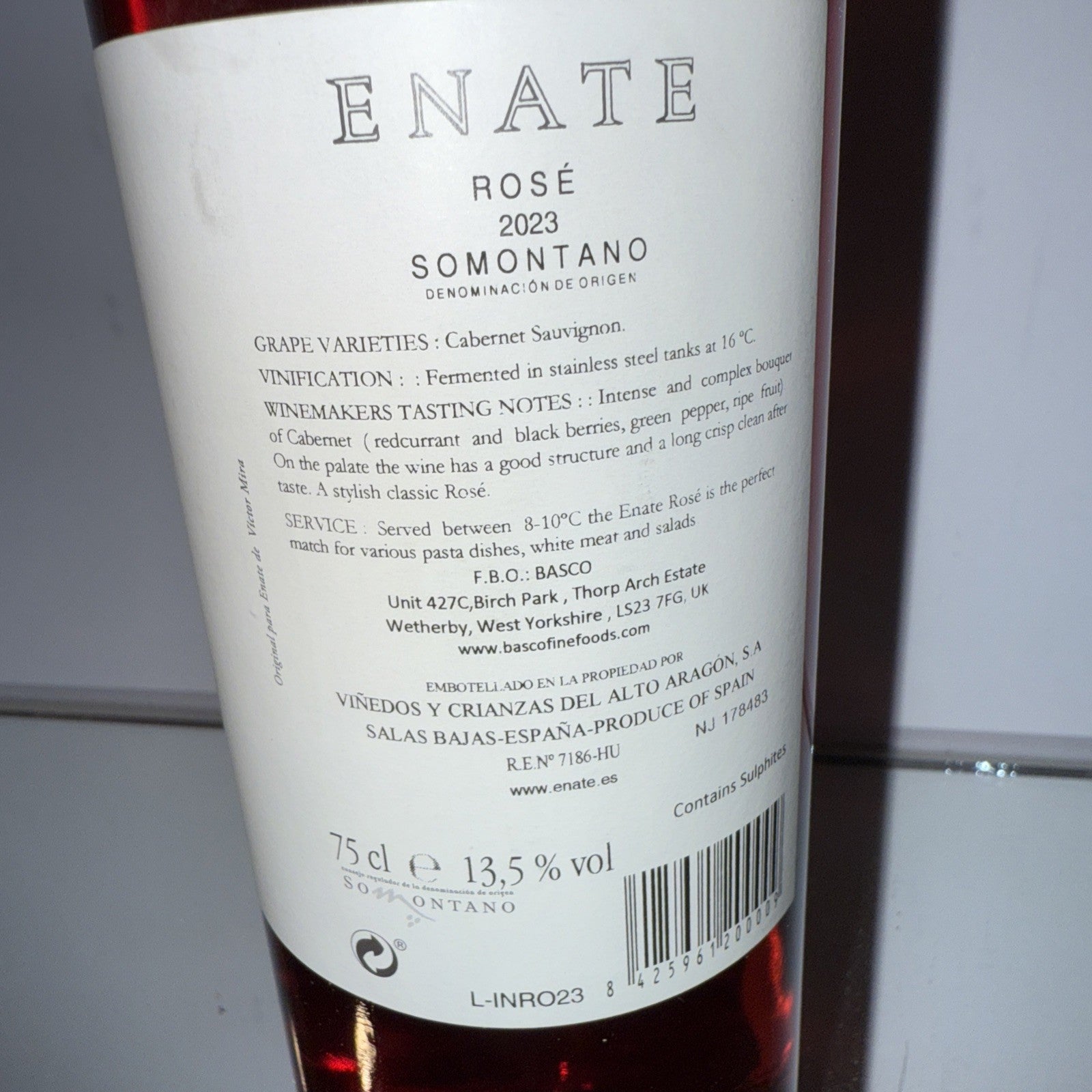 Enate Rose Cabernet Sauvignon 2023 13.5% Spain