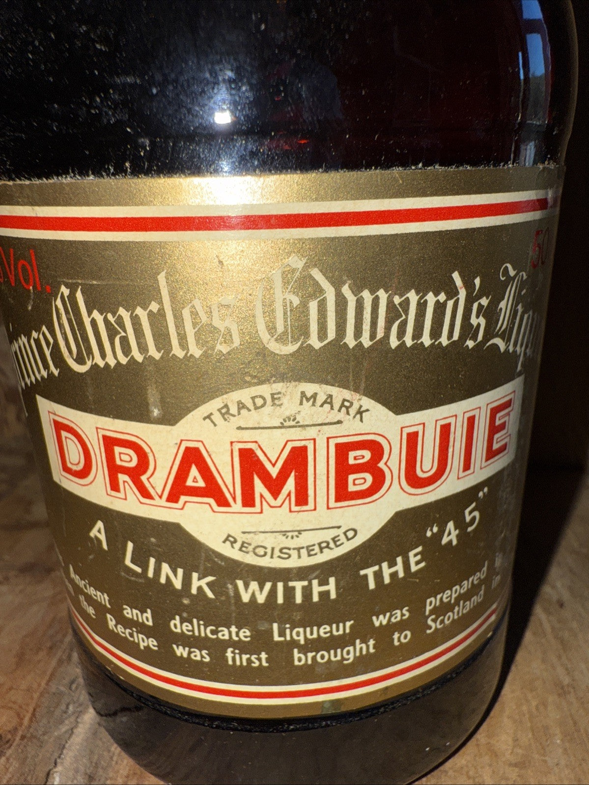 50cl Bottle of Drambuie  liqueur iconic 40% alcohol