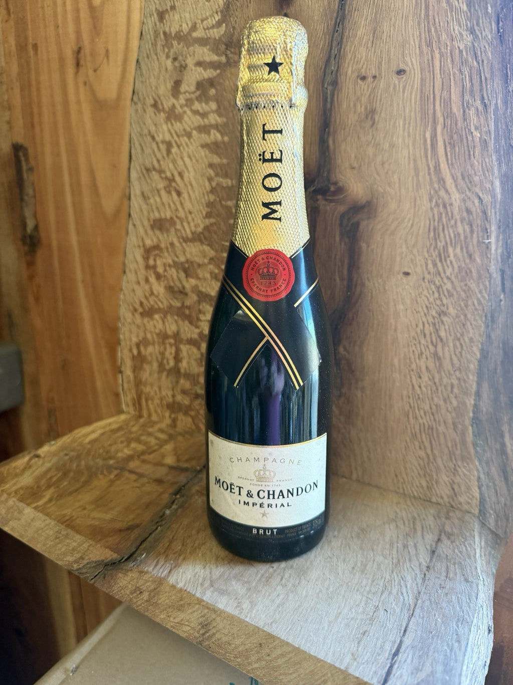 1970s 35 Cl Bottle Of Moët Et Chandon Champagne