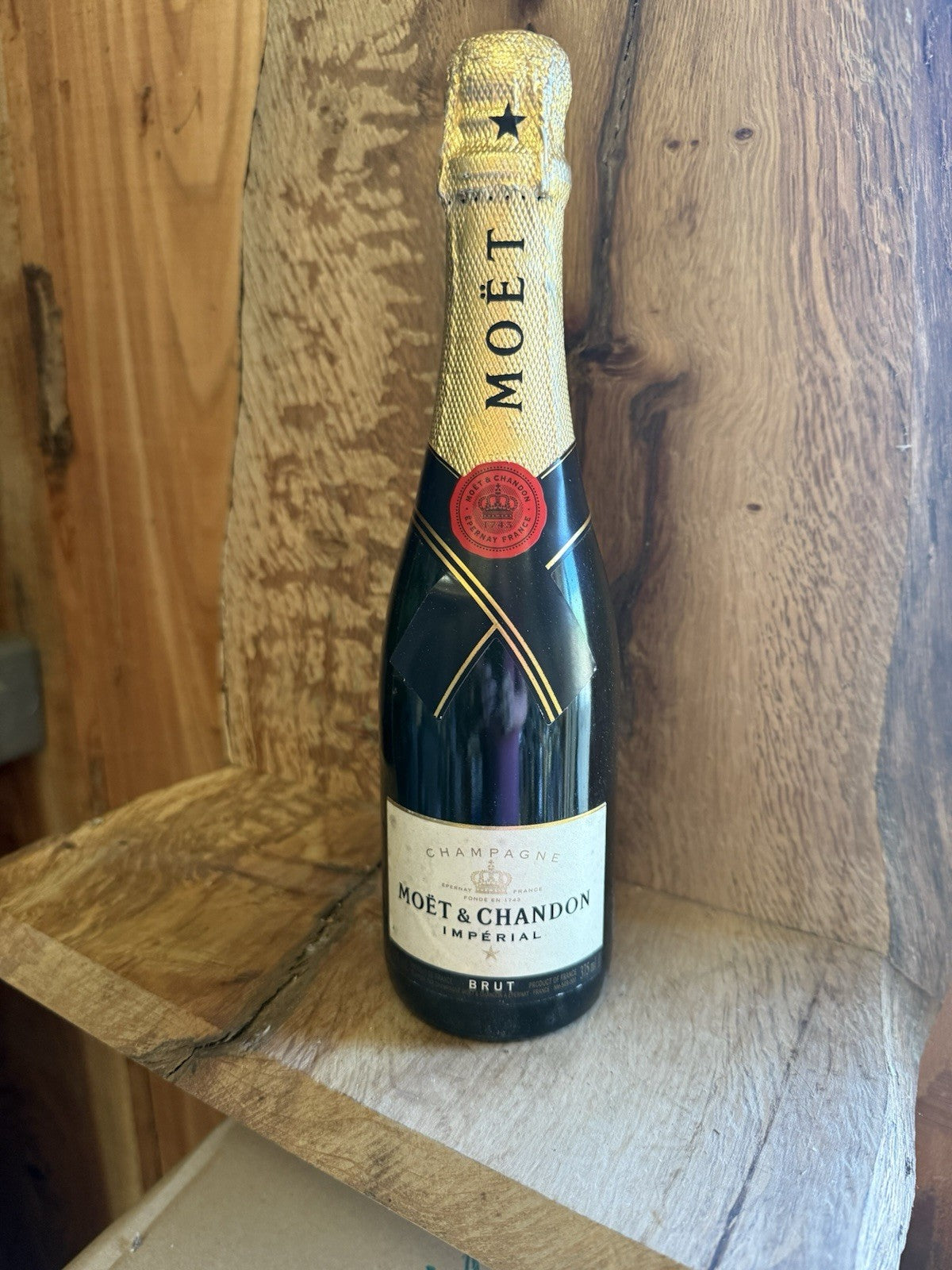 1970s 35 Cl Bottle Of Moët Et Chandon Champagne