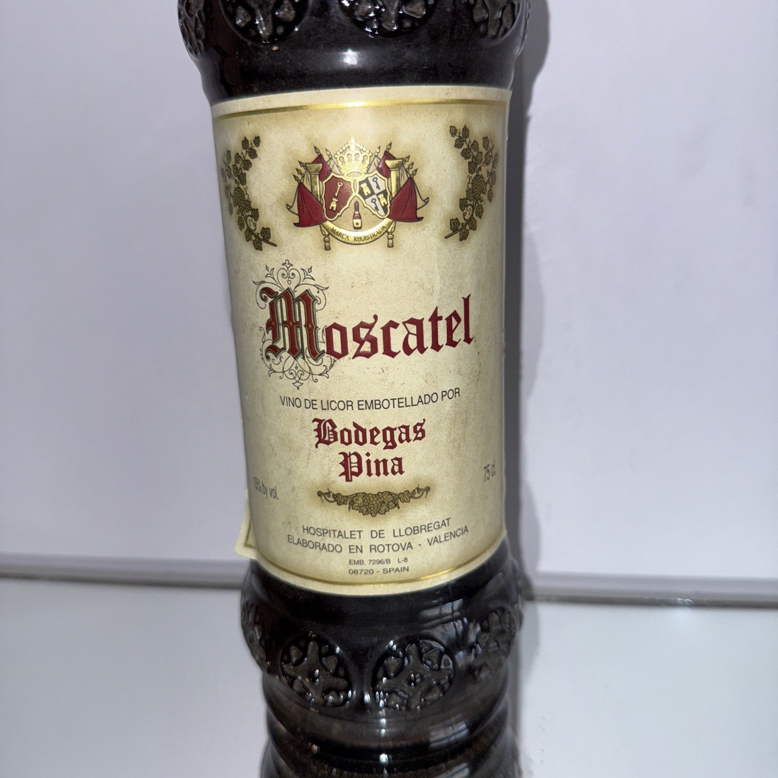 Moscatel Bodegas Pina Spain Desert Wine
