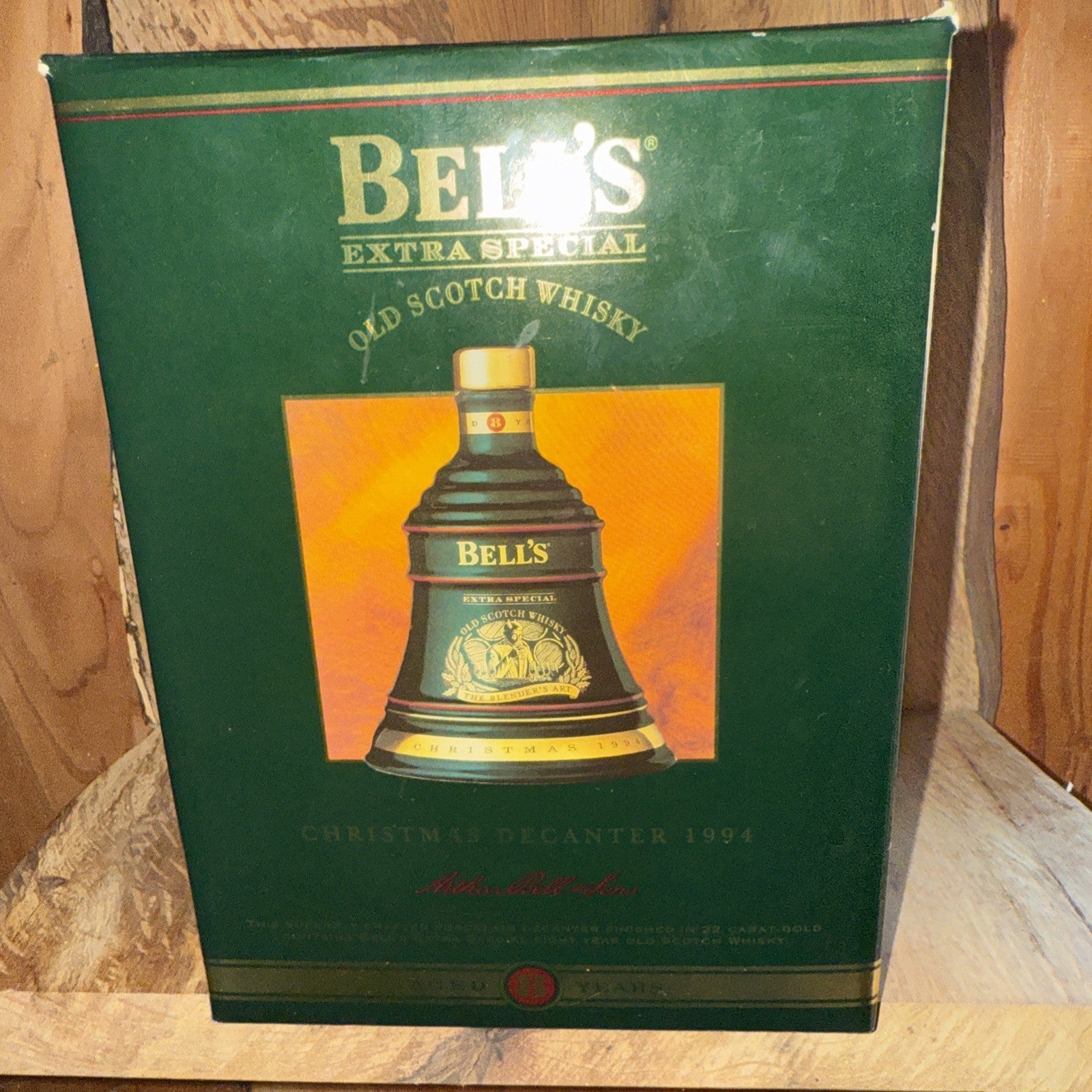 Bells Whisky 75cl Bottled Chrismas 1994 full Boxed mint condition