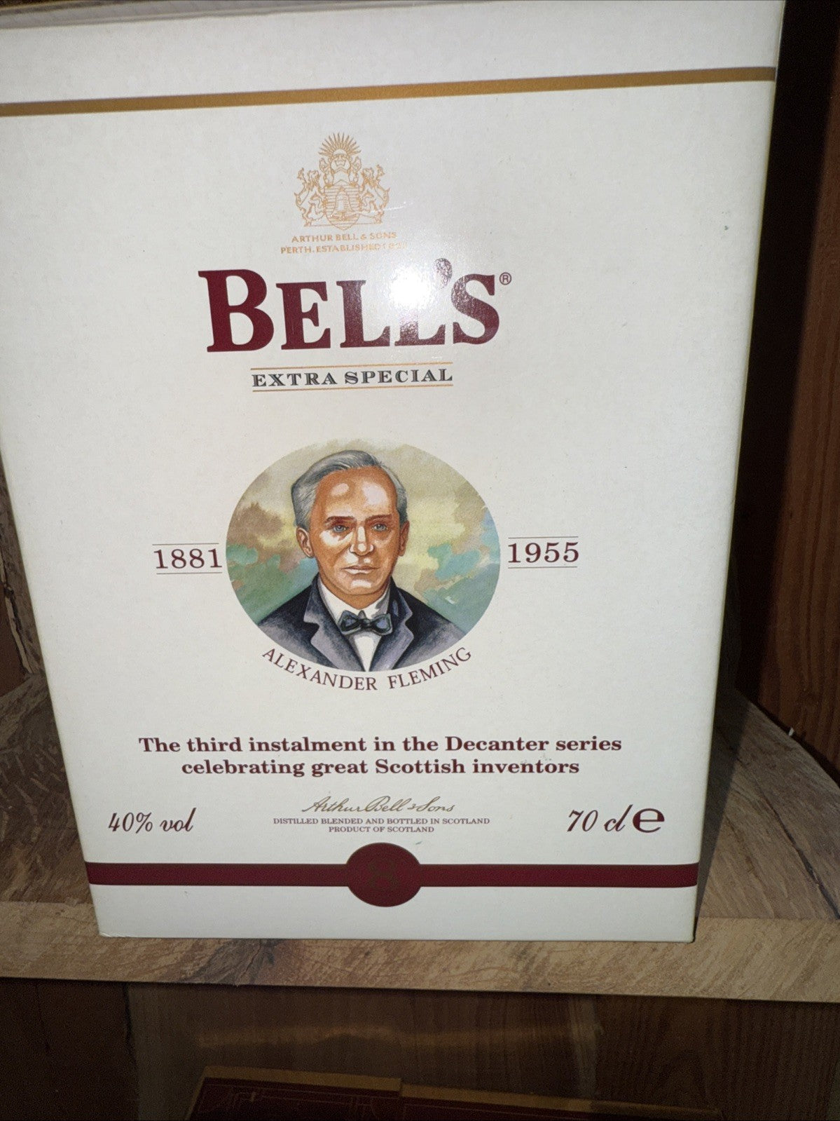 Bells Whisky Decanter Christmas 2003 full boxed Mint condition