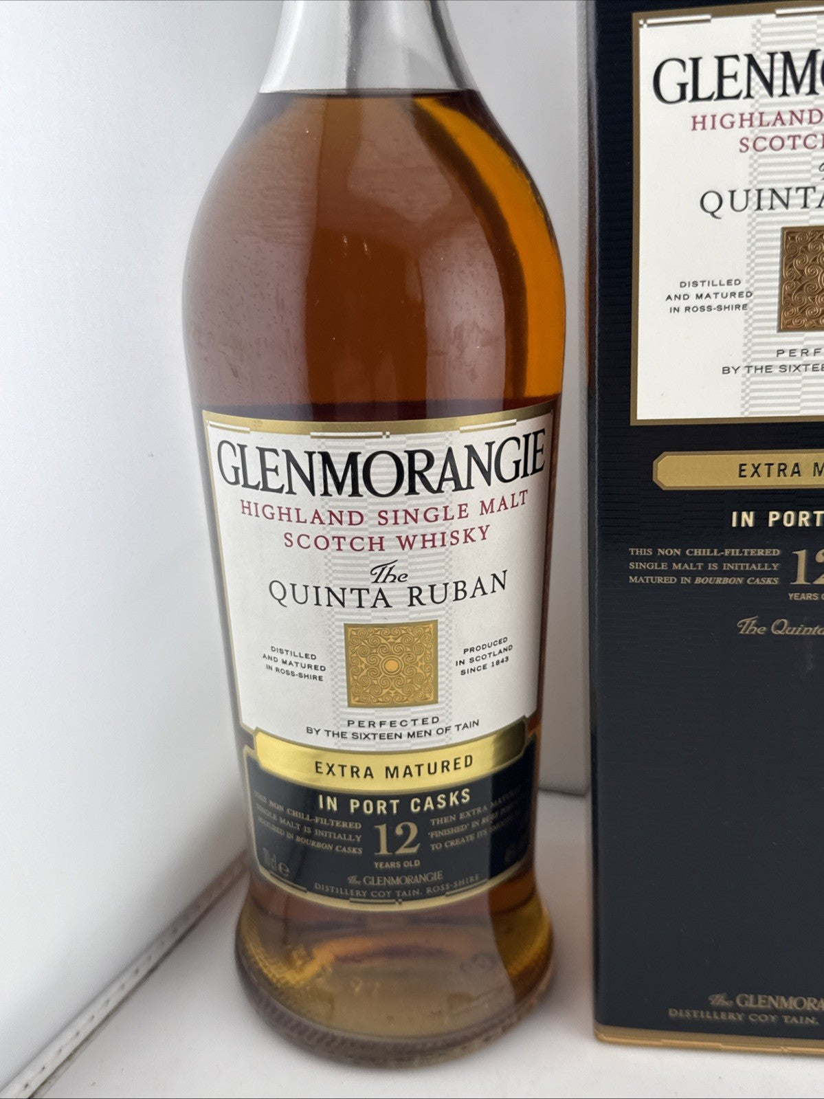 Glenmorangie Quinta Ruban 12 Year Old Whisky 70cl 46% Boxed (2010)