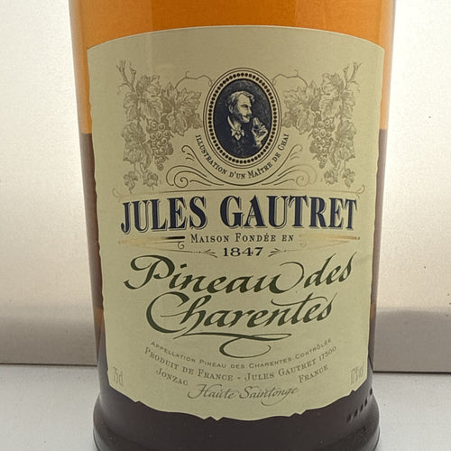 Vintage Jules Gautret Pineau des Charentes Blanc 75cl 17%