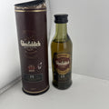 Glenfiddich 15 Year Old Solera Reserve 5cl Miniature + Tube