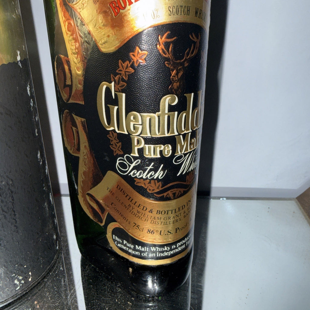 Glenfiddich Pure Malt Special Old Reserve Bottled Early 1970s Boxed