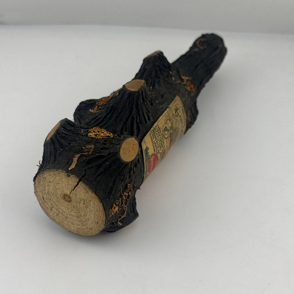 Antique Liqueur de Sapin Monts Jura Pine Cone Bottle c1900 France Full Rare