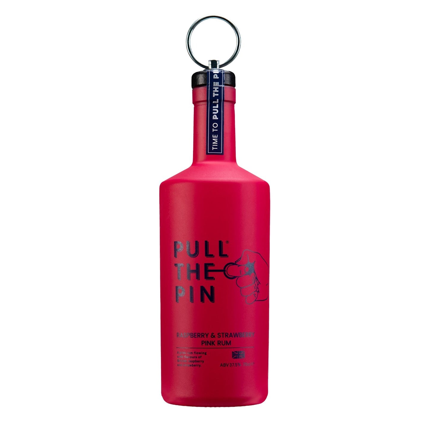 Pull The Pin Raspberry and Strawberry Pink Flavoured Rum 70cl