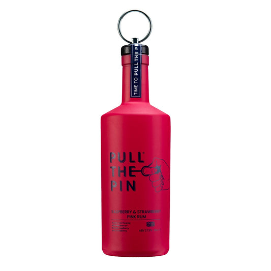 Pull The Pin Raspberry and Strawberry Pink Flavoured Rum 70cl