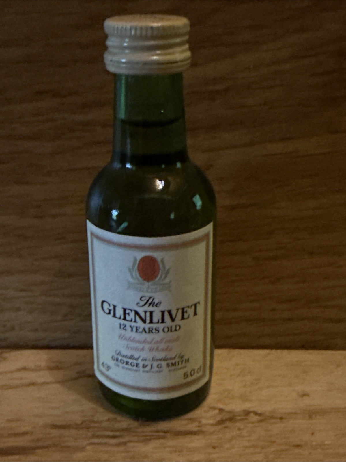 Glenlivet 12 year old Miniature full 1990s
