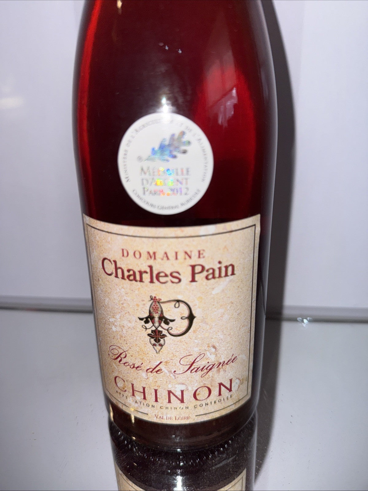 Domaine Charles Pain Chinon 2012 Rose De Saignee