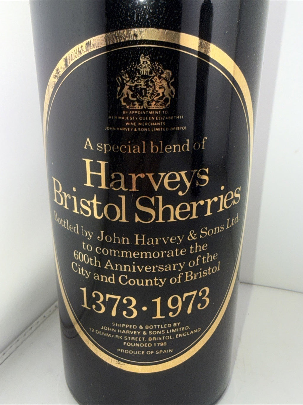 Harveys Bristol Sherries 600th Anniversary 1973 Special Blend 75cl