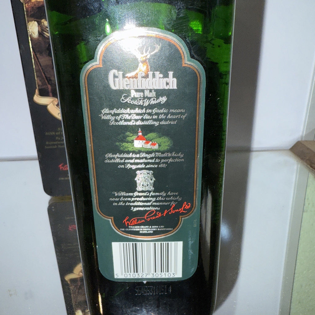 1975-85 Bottle Glenfiddich Special Old Reserve Pure Malt Whisky  Clan Murray70cl