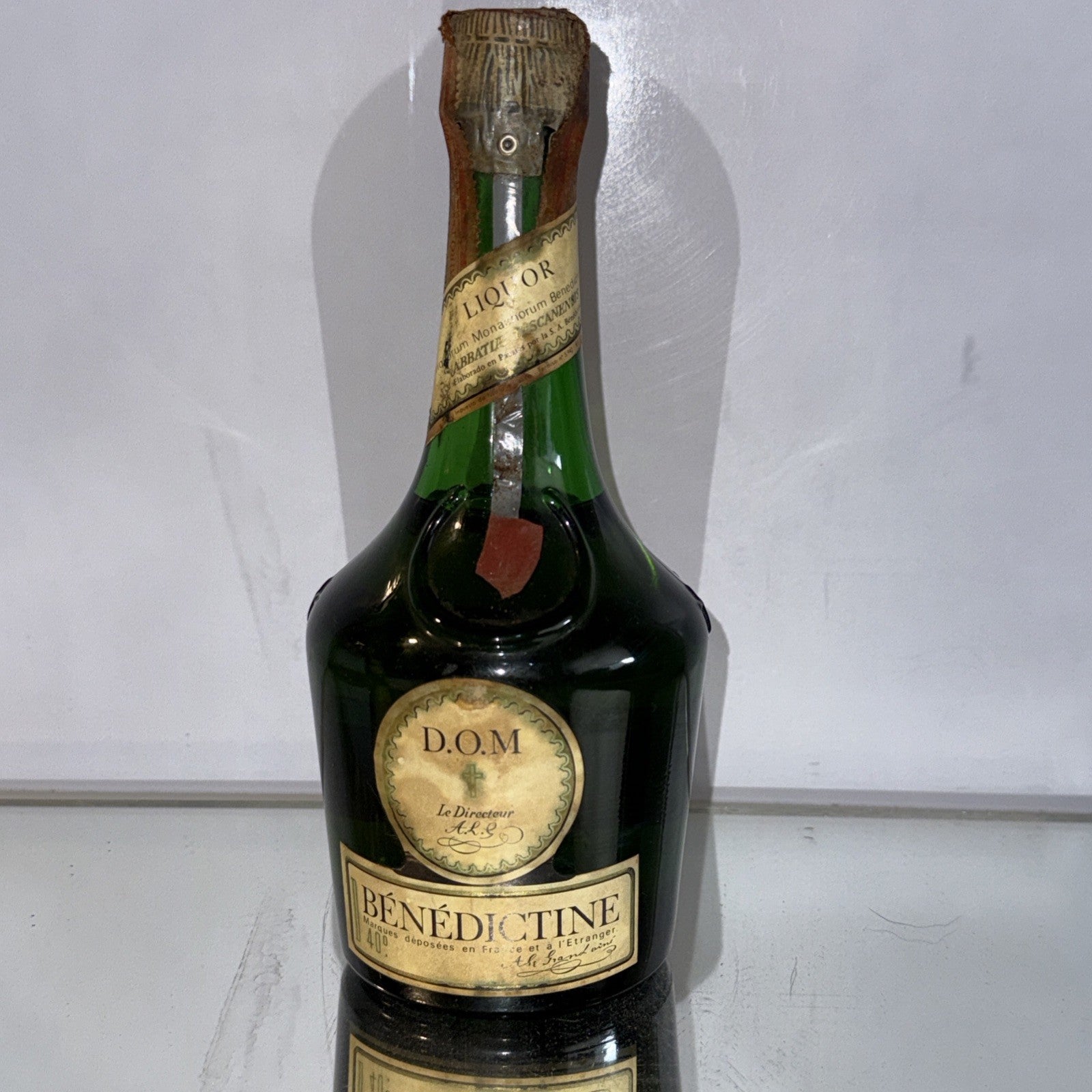 Benedictine Liqueur 340 Ml (unmarked Size) Probably Early 1980s 40% Abv