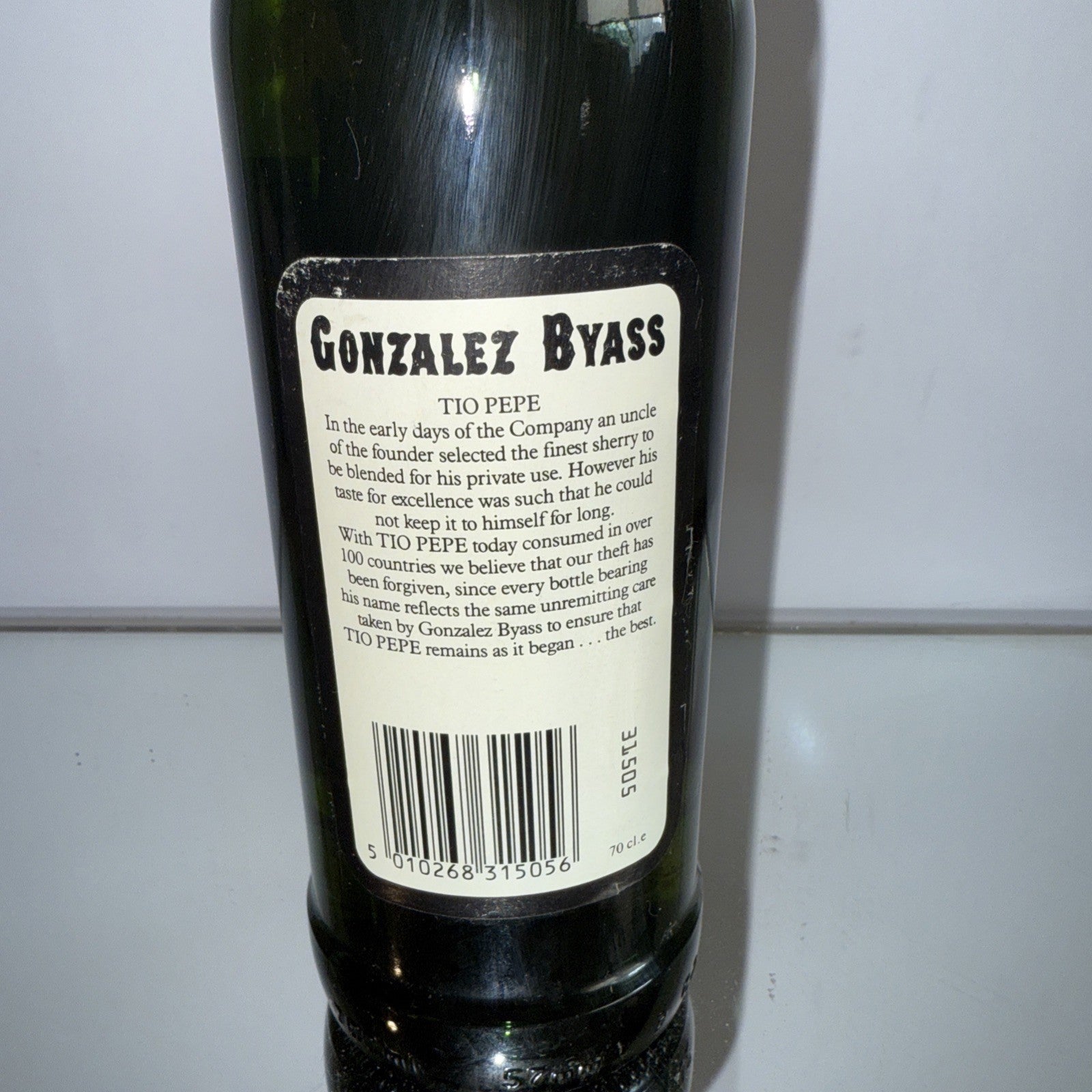 Tio Pepe Gonzalez Byass Sherry (1990s)