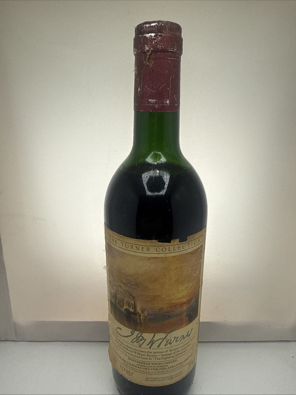 Château Les Leves Les Vergnes — The Turner Collection — 1985 Display Wine