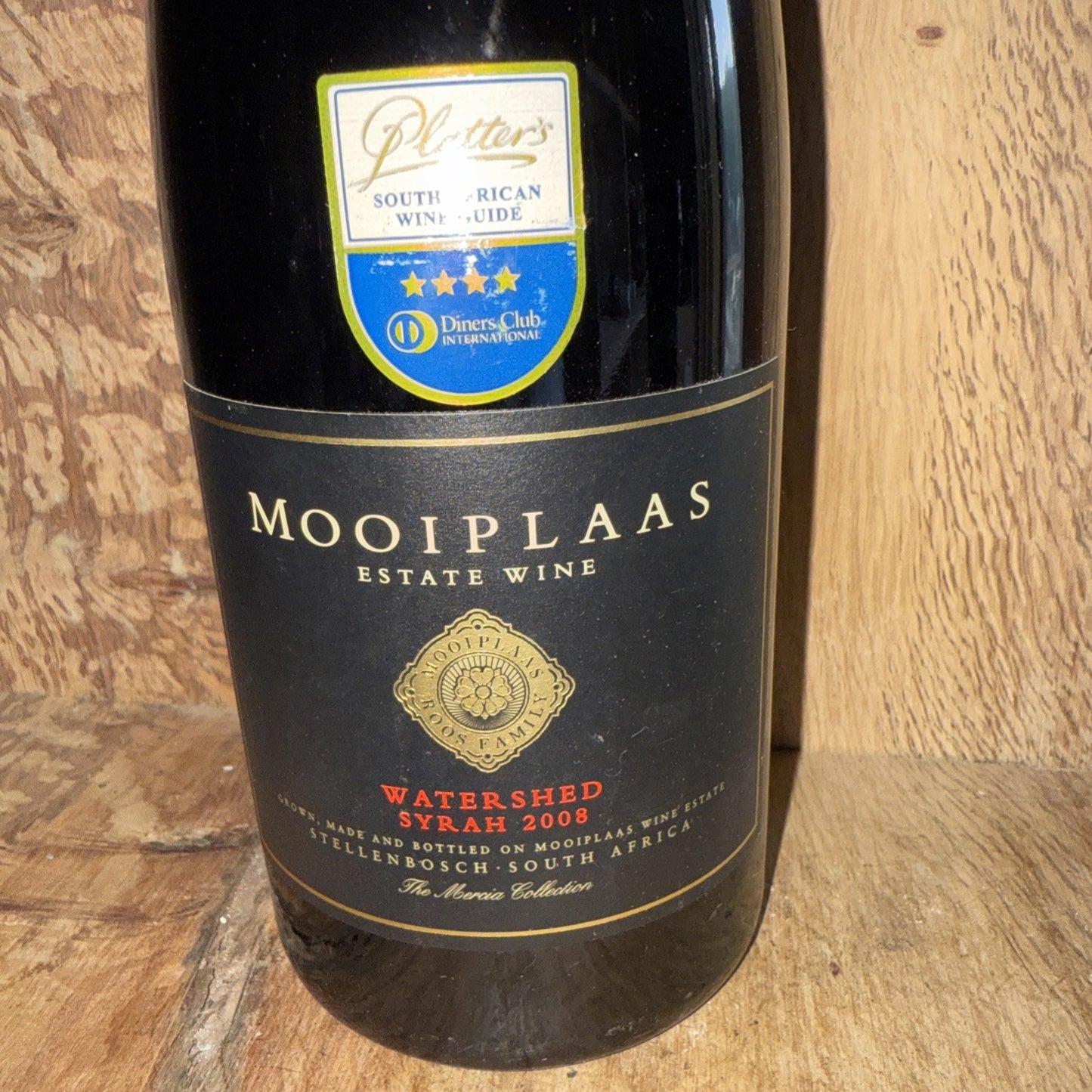 Mooiplas Estate Wine syrah 2008