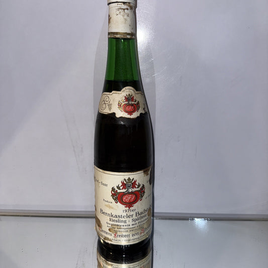 1971 Clemens Freiherr von Schorlemer Bernkasteler Badstube Riesling Spätlese