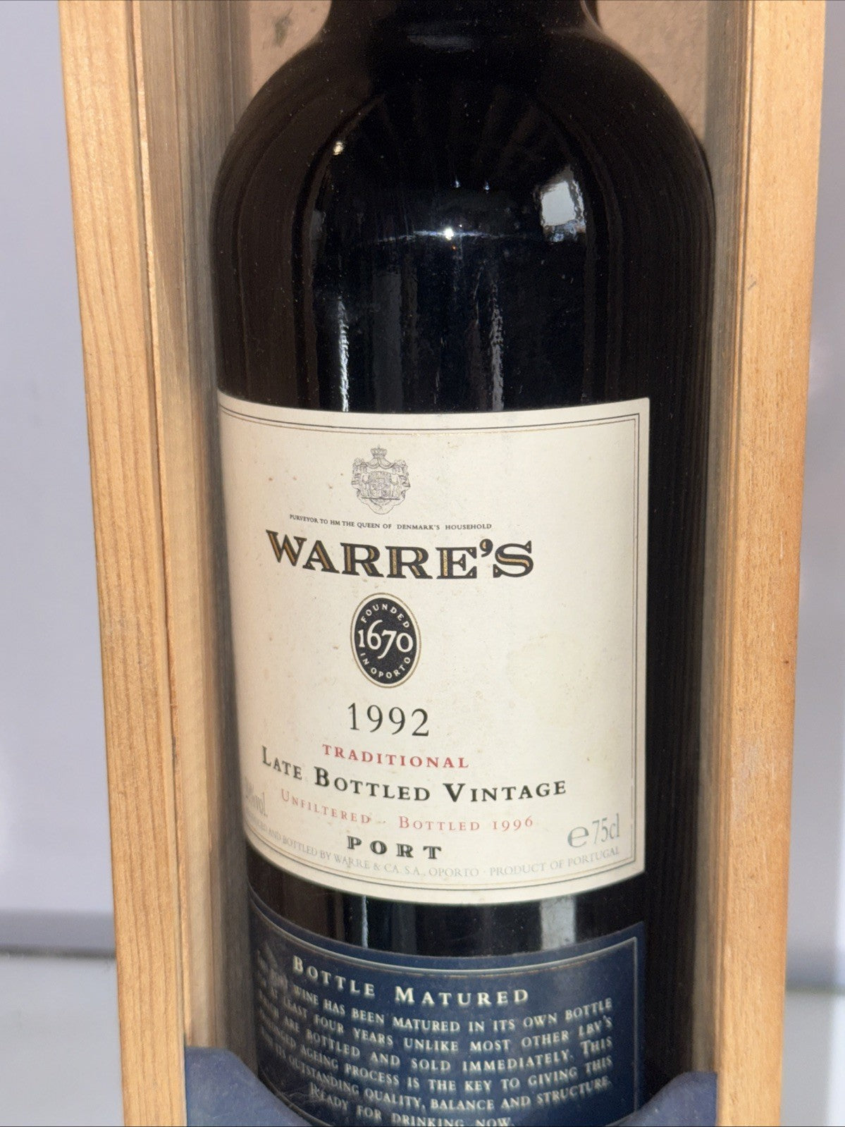 Warre's 1992 Late Bottle Vintage  Port