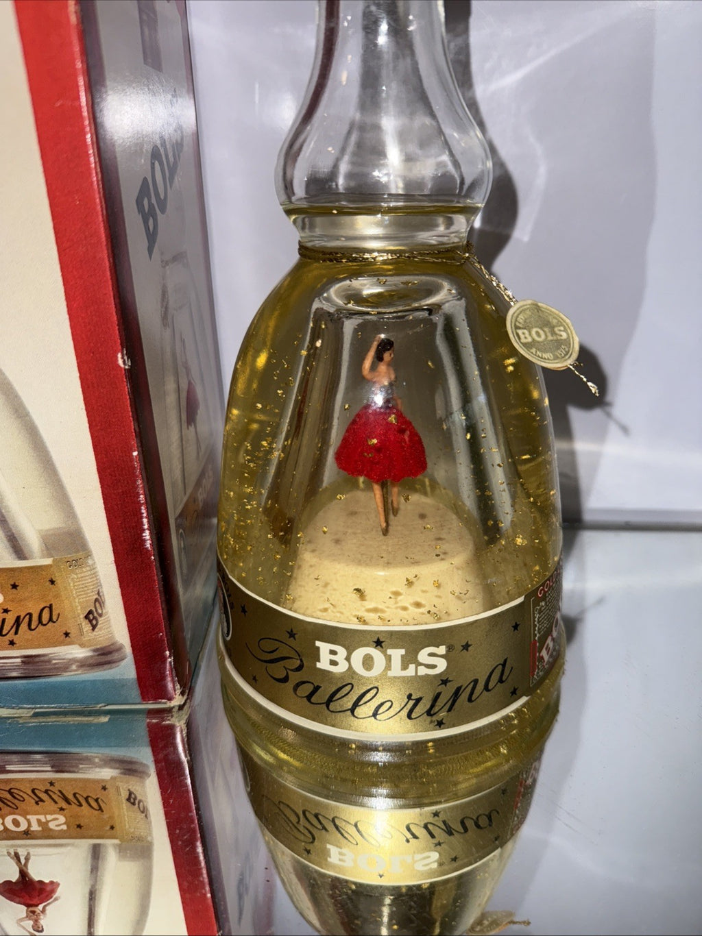Bols Gold Liqueur Ballerina Boxed In Mint Condition .. 1960s