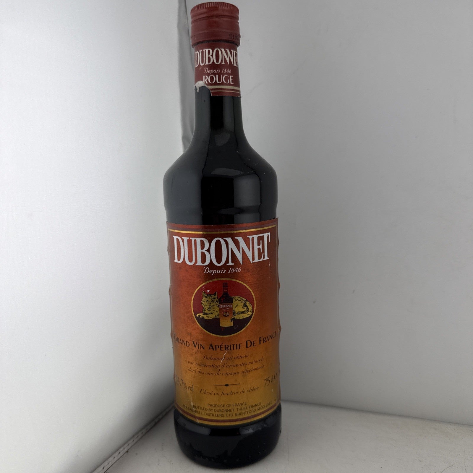 Dubonnet Rouge French Wine Apéritif 75cl 14.7% Late 1990s