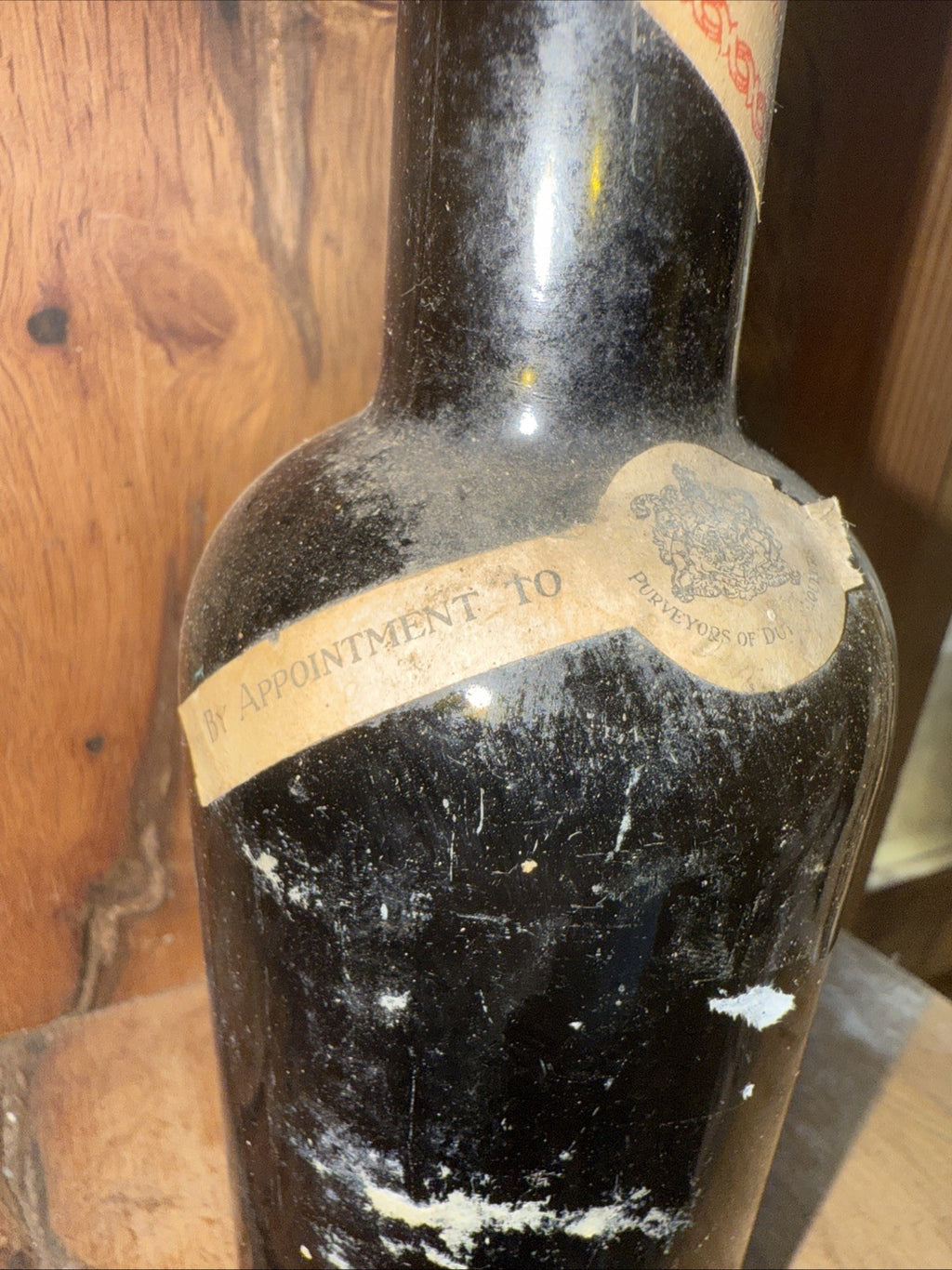 Dubb Orange Curacao Likeur label missing but a 1970s style