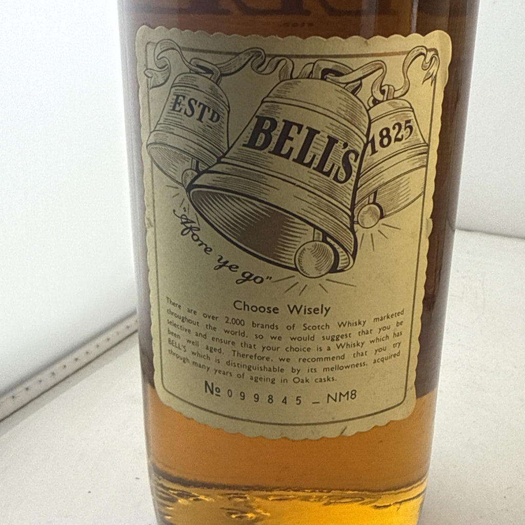 SALE Vintage 1970s Bell’s Extra Special Blended Scotch Whisky, 26⅔ fl oz 70Proof