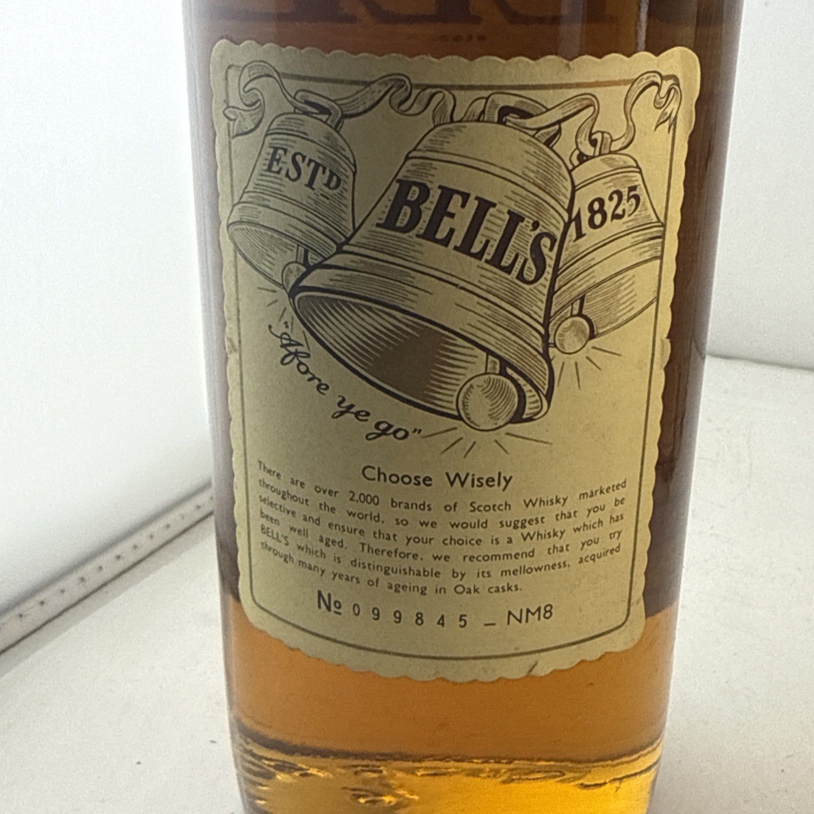 SALE Vintage 1970s Bell’s Extra Special Blended Scotch Whisky, 26⅔ fl oz 70Proof