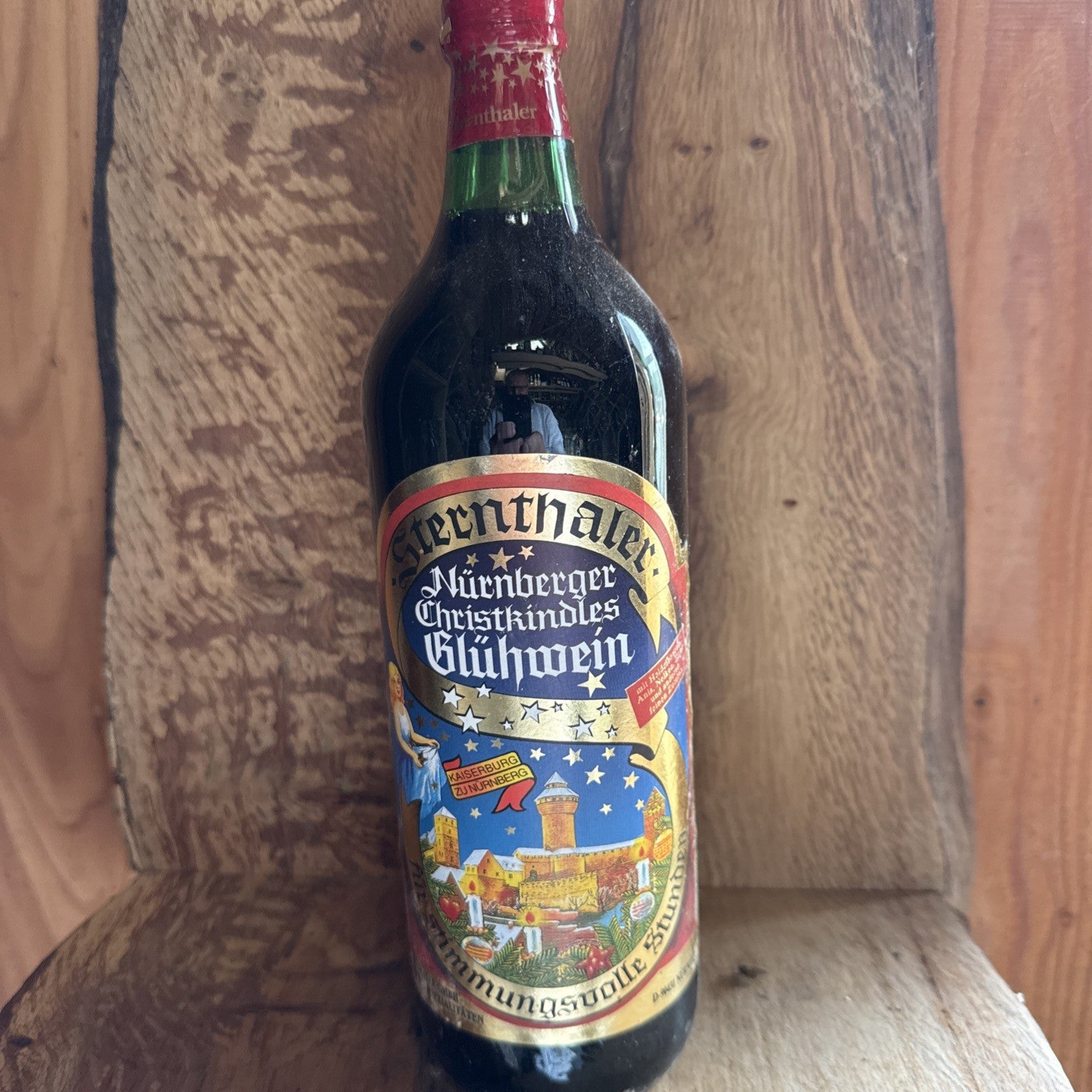 Nurnberger Chriskindles Gluhwein 1L (Nuremberg christmas market wine)