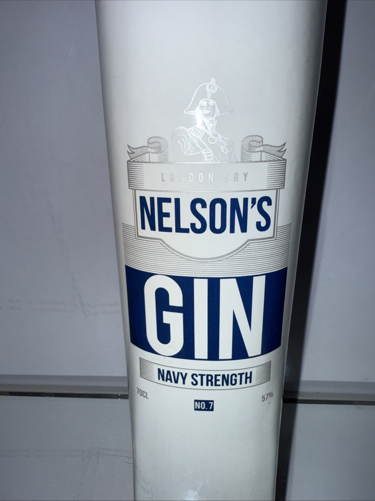 Nelson's navy strength gin 70cl 57% Abv