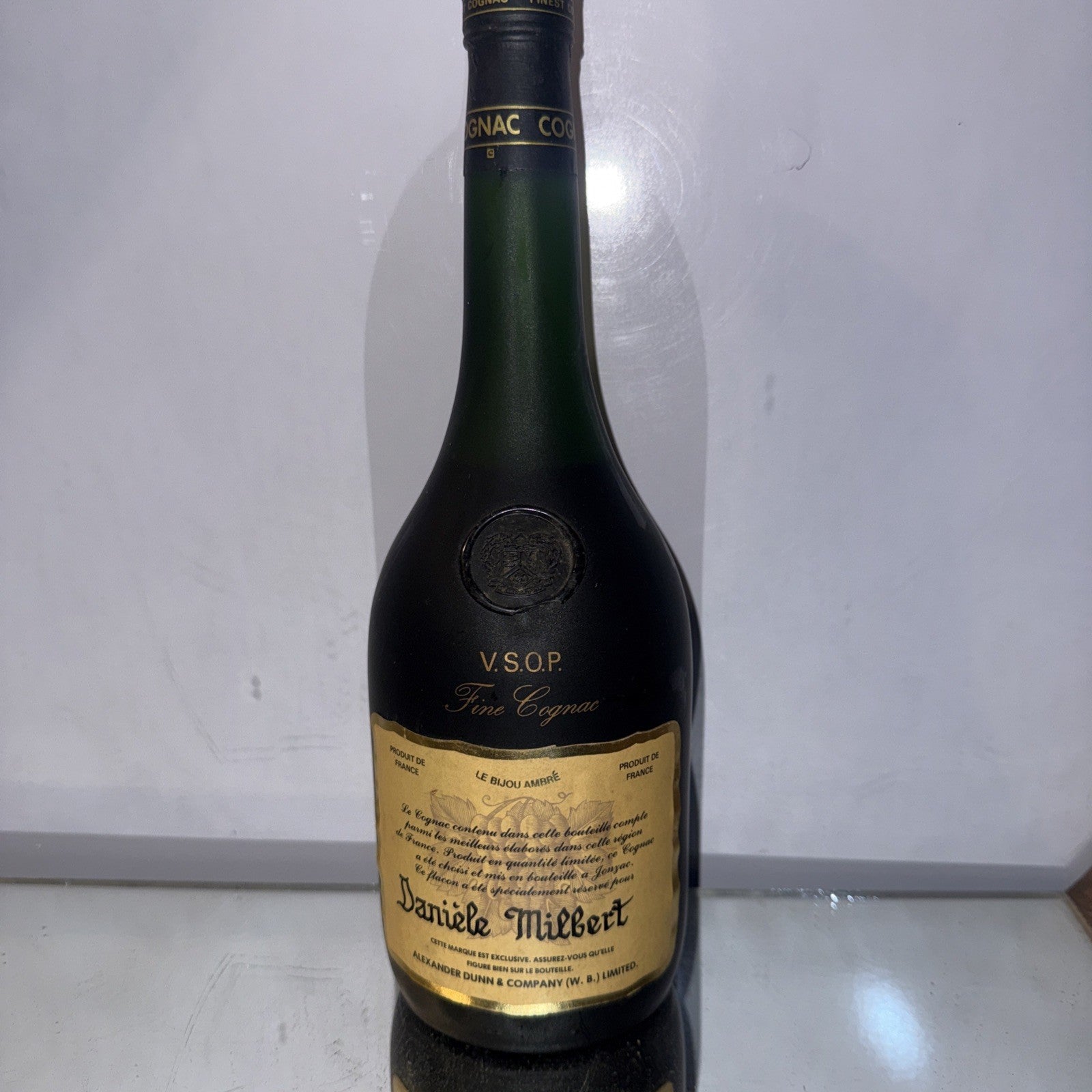 Daniele Millbert Le Bijou Ambré VSOP Fine Cognac Bottled  1980s/90s