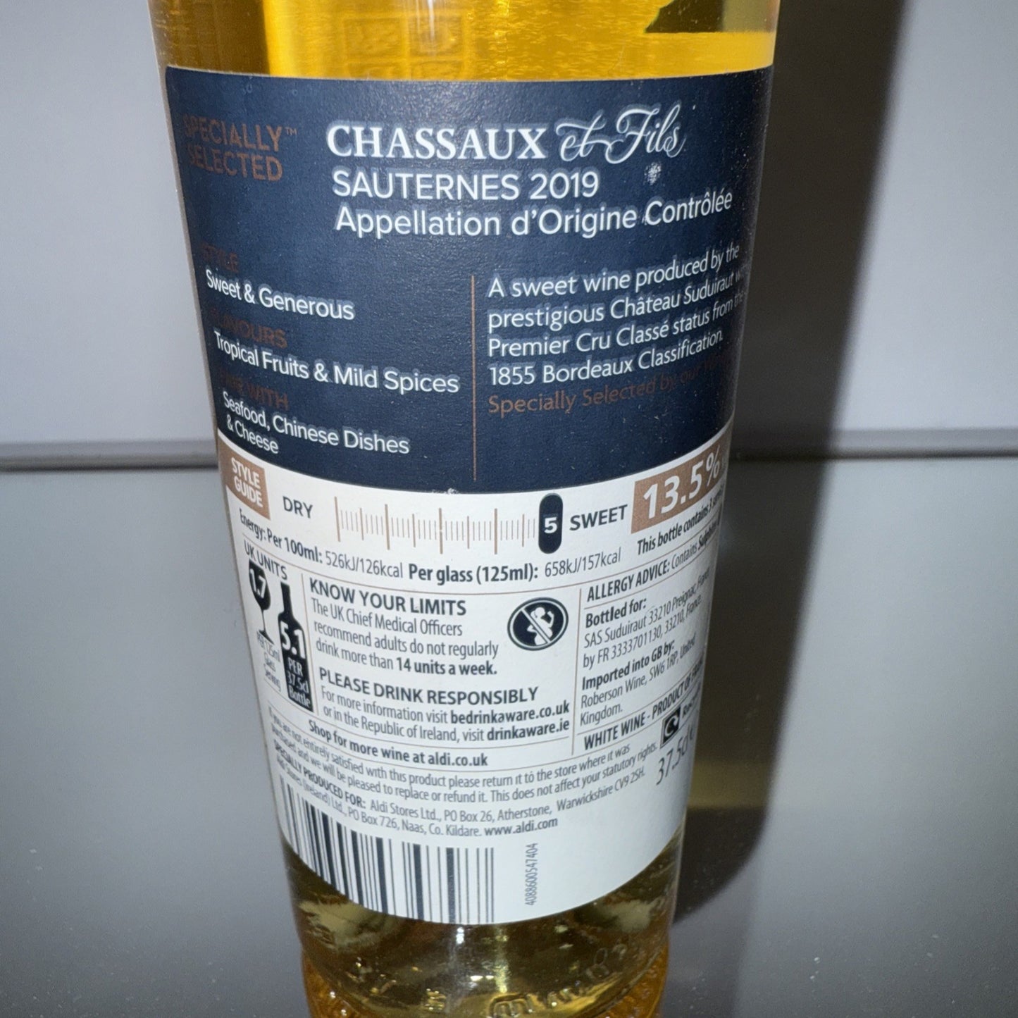 Chassaux et Fils  2019 Sauternes