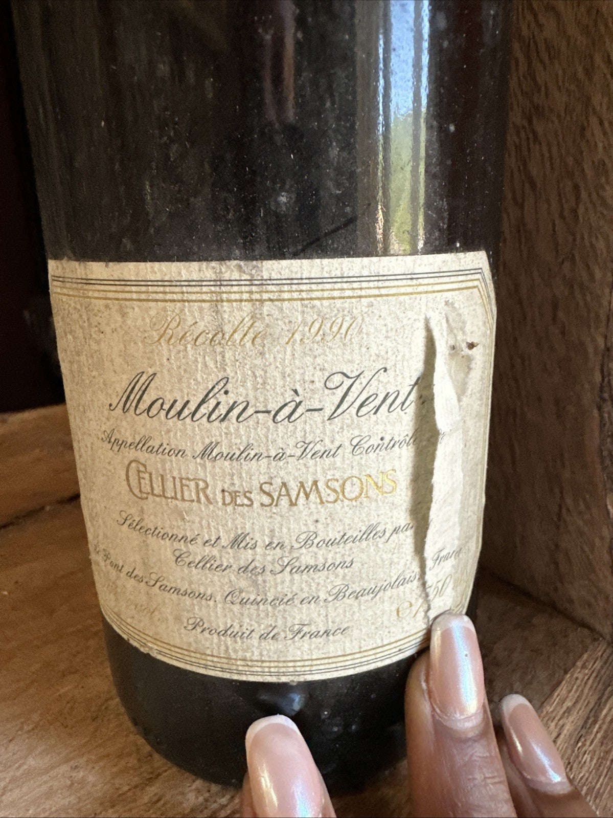Moulin a Vent cellier des Samsons 1997.