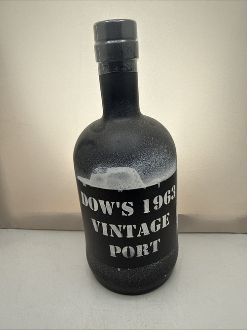 Dow's 1963 Vintage Port 500ml Rebotled And Filtered From Low Level Bottles 05/26