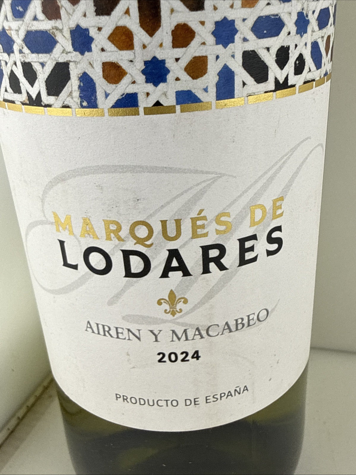 Marqués de Lodares Airén Macabeo 2024 Spanish White Wine 75cl