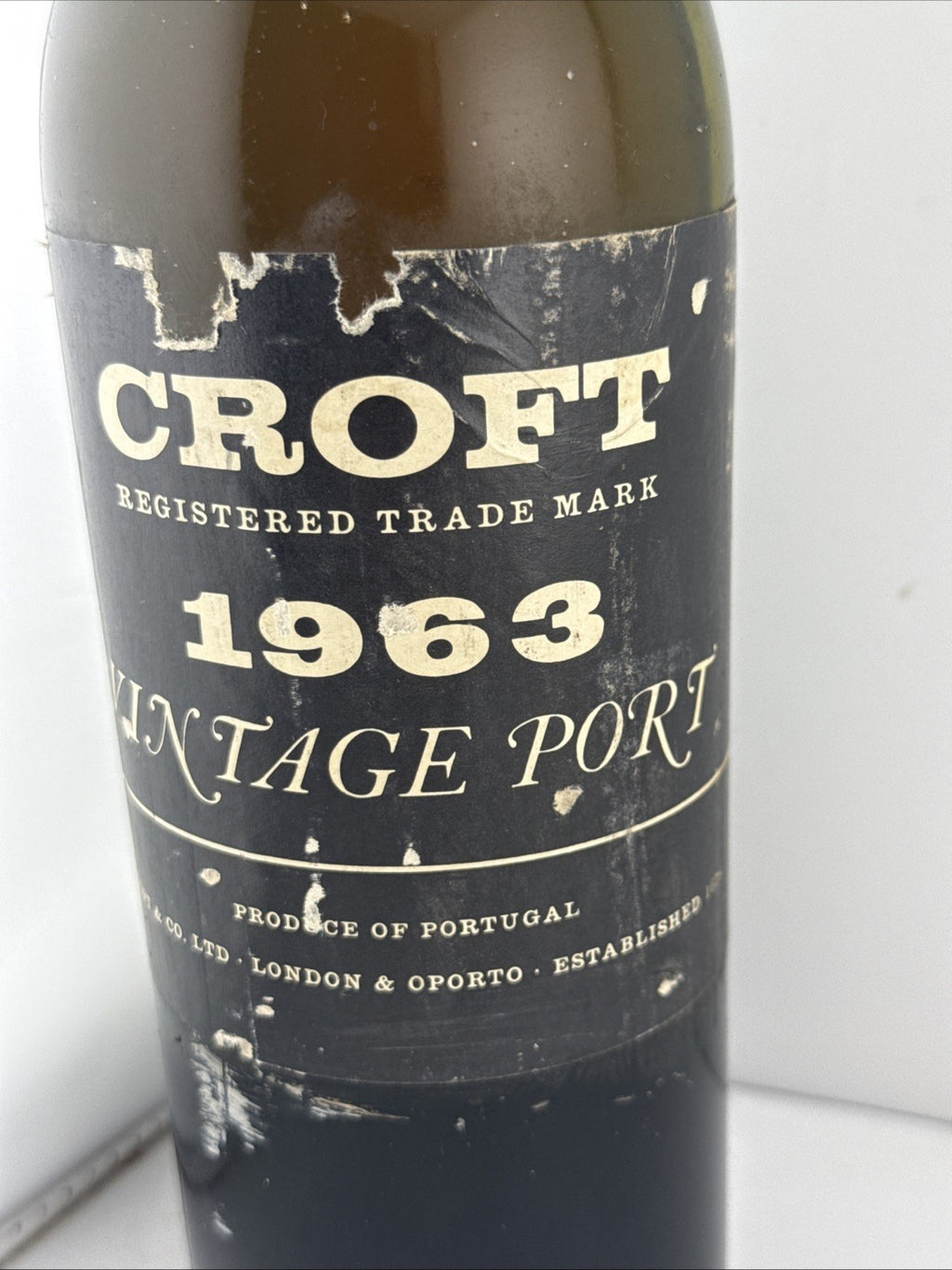 Croft 1963 Vintage Port 75cl Portugal
